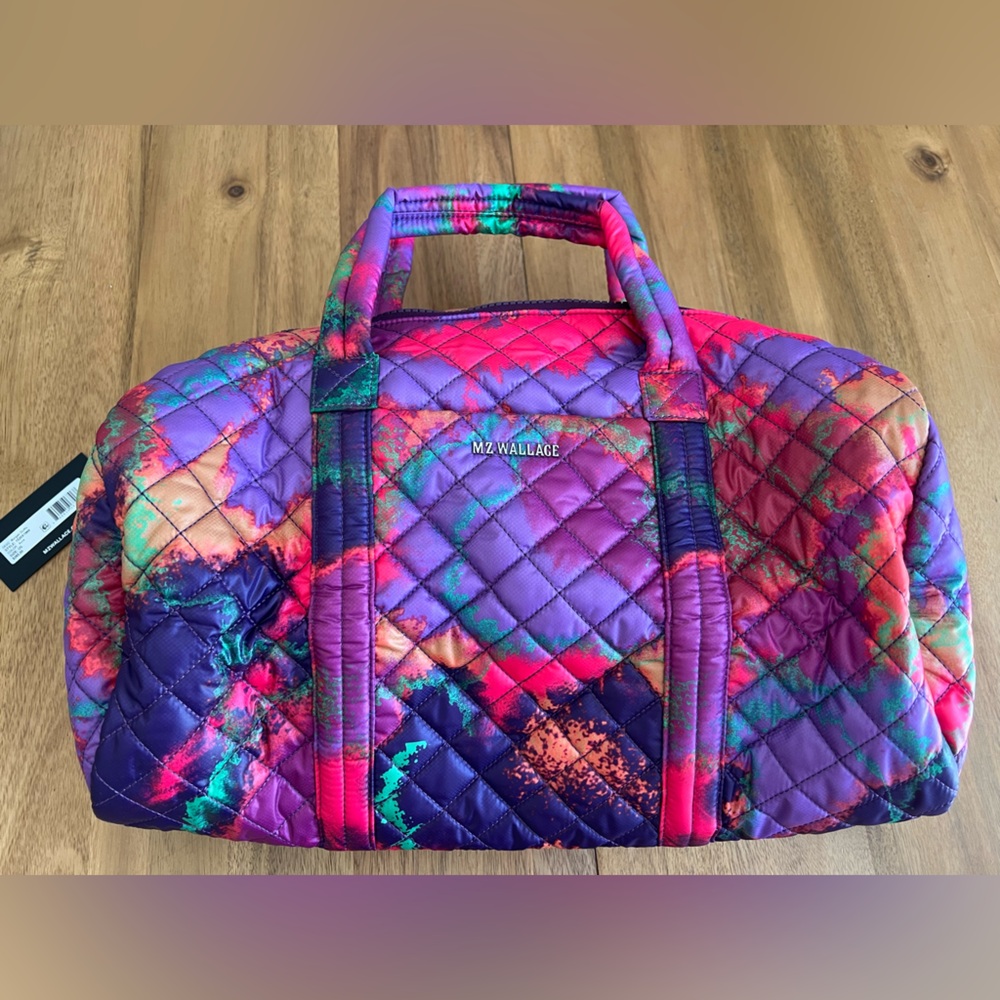 NWT MZ Wallace Morgan Duffle “Aura” print